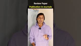 Review Paper Publication in Scopus and SCI Journals shorts researchpaper [upl. by Hudgens722]