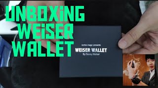 Unboxing Weiser Wallet [upl. by Quince957]