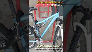 KRYPTONITE BIKE LOCK CHAIN JB Reviews JBManCavecom Shorts [upl. by Ymor106]