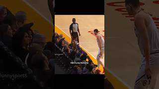 NBA Funny moments 🤣 🤣NBAbasketball sportsshorts funny funnymoments [upl. by Adest872]