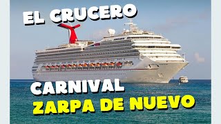 En vivo el gran crucero CARNIVAL Panoramic zarpando de mi bello mazatlán [upl. by Nnaylime]