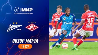 Highlights Zenit vs Spartak  RPL 202324 [upl. by Salokin518]