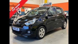 HYUNDAI I10 10 SE 5 DOOR BLACK LOW TAX CRUISE CONTROL [upl. by Edveh]