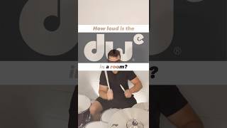 How loud is the DWe in a room drums drummer shorts review [upl. by Hizar]