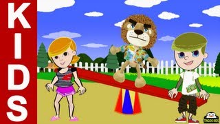 Nursery Rhymes  See Saw Margery Daw  Kids Songs With Lyrics English Tutorial [upl. by Hearsh]