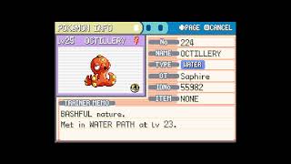 How to get Octillery in Pokemon LeafGreen [upl. by Manella]