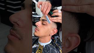 The Secret to Perfect Mens Eyebrows Shaping with a Straight Razor [upl. by Albarran]