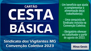 IMPORTANTE Empresas devem fornecer Cartão Cesta Básica Alimentação aos trabalhadores e vigilantes [upl. by Klemm999]