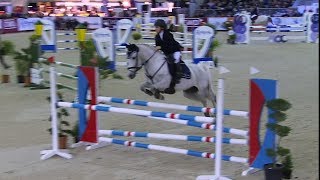 ■ 10022018  Tournée des As  Reims en selle 2018  As poney 2 D vitesse  CSO  Clara Maitre [upl. by Ibloc]