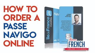 How to order a passe navigo online [upl. by Dent]