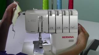 Bernina L450 22 Rolled Hem [upl. by Arbuckle253]