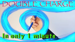 Double Charge Basic penspinning trick for beginners Learn How to Spin A Pen  In Only 1 Minutes [upl. by Mclyman465]