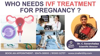 Who Needs IVF Treatment For Pregnancy  Fertility Tips  Dr C Suvarchala  ZIVA Fertility [upl. by Yks202]