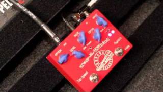 Cusack TapAWhirl Tremolo Pedal Demo [upl. by Akinna127]