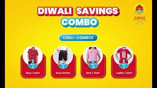 Celebrate Diwali with Exclusive Offers at ARISU 🎉✨  Trendy Collections amp Huge Savings [upl. by Aciram663]