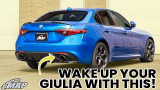 Alfa Romeo Giulia 20T Exhaust  By MAPerformance [upl. by Layney990]