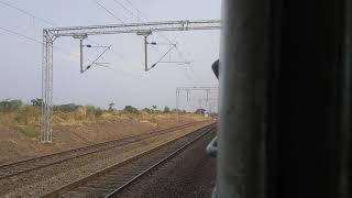 Pune  Solapur route Electrification Updates near Kurduwadi Junction [upl. by Nivlem]