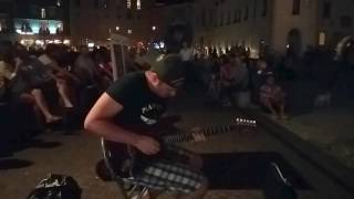 Marcello Calabrese  street guitarist live in Riva del Garda  quotEuropaquot [upl. by Breena919]