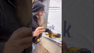 Using siding tips adapters on board and batten vinyl siding [upl. by Erreip]