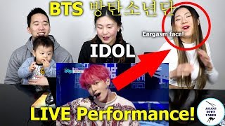 BTS  IDOL 방탄소년단  IDOL Show Music core  Reaction  Australian Asians [upl. by Eustacia641]