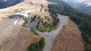 Scientology Petrolia Base DJI Phantom 4 Flight 1 [upl. by Yoho]