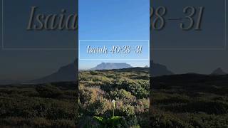 Daily Verse Isaiah 402831 bible biblestudy bibleverse christian christianity [upl. by Delahk36]