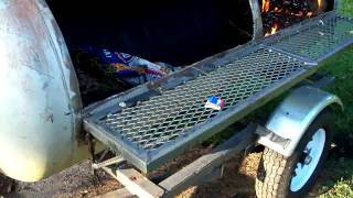 HOW TO BURN OUT A PROPANE TANK BBQ READY [upl. by Rieth]