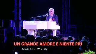 Peppino Di Capri  Un grande amore e niente più Base karaoke [upl. by Vanzant]