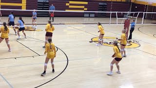 Southeast Volleyball C game then JV  Girard [upl. by Esemaj532]