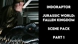 Indoraptor Scene Pack Part 1  Jurassic World Fallen Kingdom 4K ULTRA HD [upl. by Cagle]