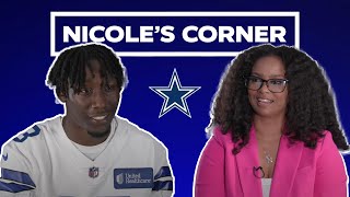 Nicole’s Corner Demarvion Overshown  Dallas Cowboys 2024 [upl. by Groos]