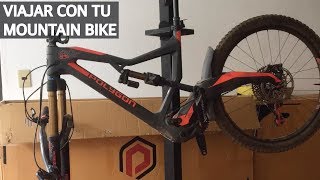 Consejos para Viajar con tu Bicicleta en su Caja de Cartón Embalaje para Mountain Bike [upl. by Rez]