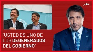 “Usted es uno de los degenerados del Gobierno de Bs As” el tenso cruce entre Feinmann y Sileoni [upl. by Aniral795]