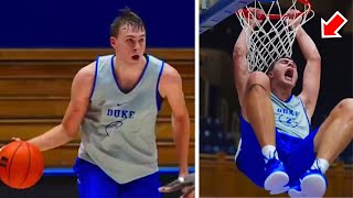 Cooper Flagg DUNK at Duke practice🔥 [upl. by Shiller]