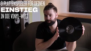 3 Plattenspieler für Deinen Einstieg in die VinylWelt [upl. by Eirrab]