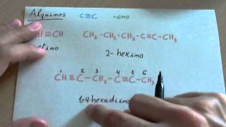 Formulación orgánica Alquinos [upl. by Myo662]