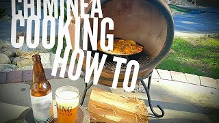 Chiminea Cooking How To [upl. by Edia546]