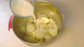 🥔Como hacer Puré de Papa Riquísimo Receta Fácil Rápida y Económica How to make Mash Potatoes [upl. by Nico]