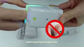 Laser nail fungus treatment with Fungus Therapy Pro [upl. by Enetsuj]