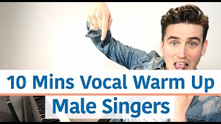 10 Minute Vocal Warm Up  Men [upl. by Leahcir]