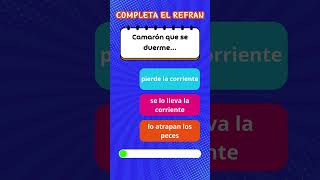 ¿Qué Tan Bueno Eres Adivinando Refranes ¡Descúbrelo Aquí [upl. by Rudman]