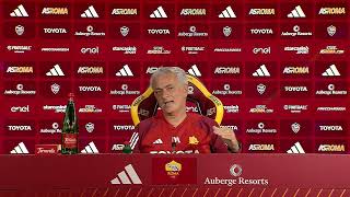 Roma lo sfogo di Mourinho quotNon sono io il problema della Roma Sul mio rinnovo vi dico chequot [upl. by Ladnik]