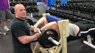 Layman Bench Trial  Shorewood Fitness Member  John  Feb 2019 [upl. by Anaitsirc]