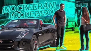 ¡Deja a su novio POR INTERESADA Jaguar F Type convertible [upl. by Enal]