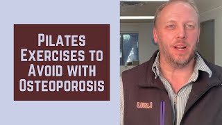 What Pilates Mat Exercises Are Safe With Osteoporosis Osteoporosis Contraindications [upl. by Lightfoot]