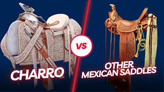 Charro Saddles VS Other Mexican Saddles [upl. by Ulphia]