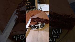 🍫 Recette Fondant au Chocolat  1 minute pour apprendre cest ici👆 recette fondantauchocolat [upl. by Annairol974]