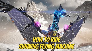 Horizon Forbidden West  How To Override and Mount The Sunwing Flying Bird Machine [upl. by Reede]