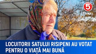 Alegeri Moldova 2024 Locuitorii satului Risipeni au votat pentru o viață mai bună [upl. by Harraf785]