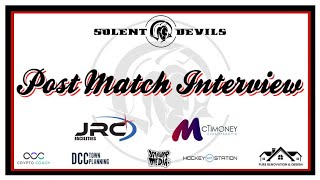 Post Match Interview  Solent Devils 9  1 Invicta Dynamos  091124 [upl. by Rednaxela235]